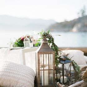 , Featured: Rustic Red + Green Seaside