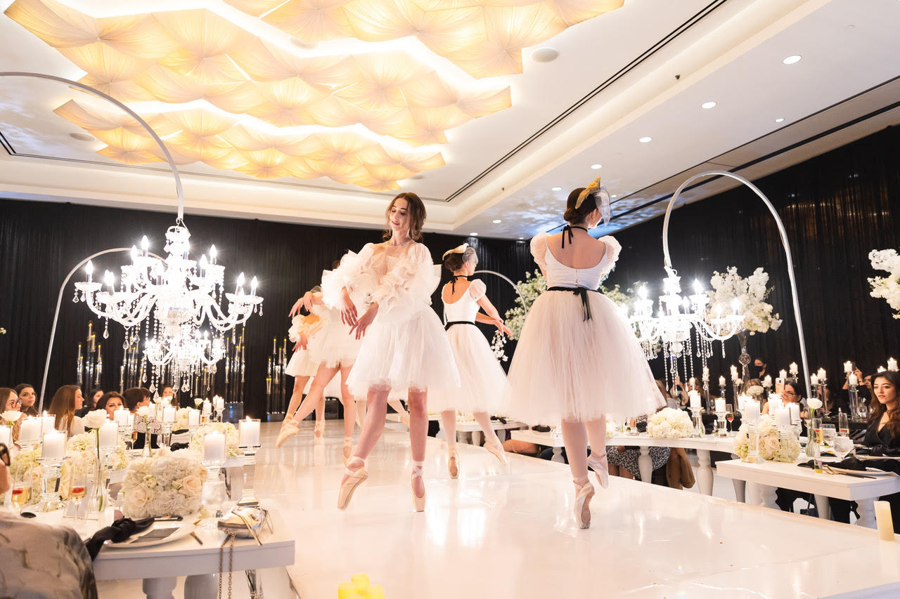 Luxe Wedding Soirée - Ballerinas performing on stage